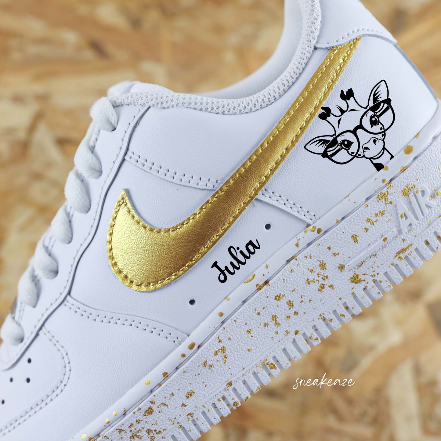 Lion prénom - Air Force 1 custom