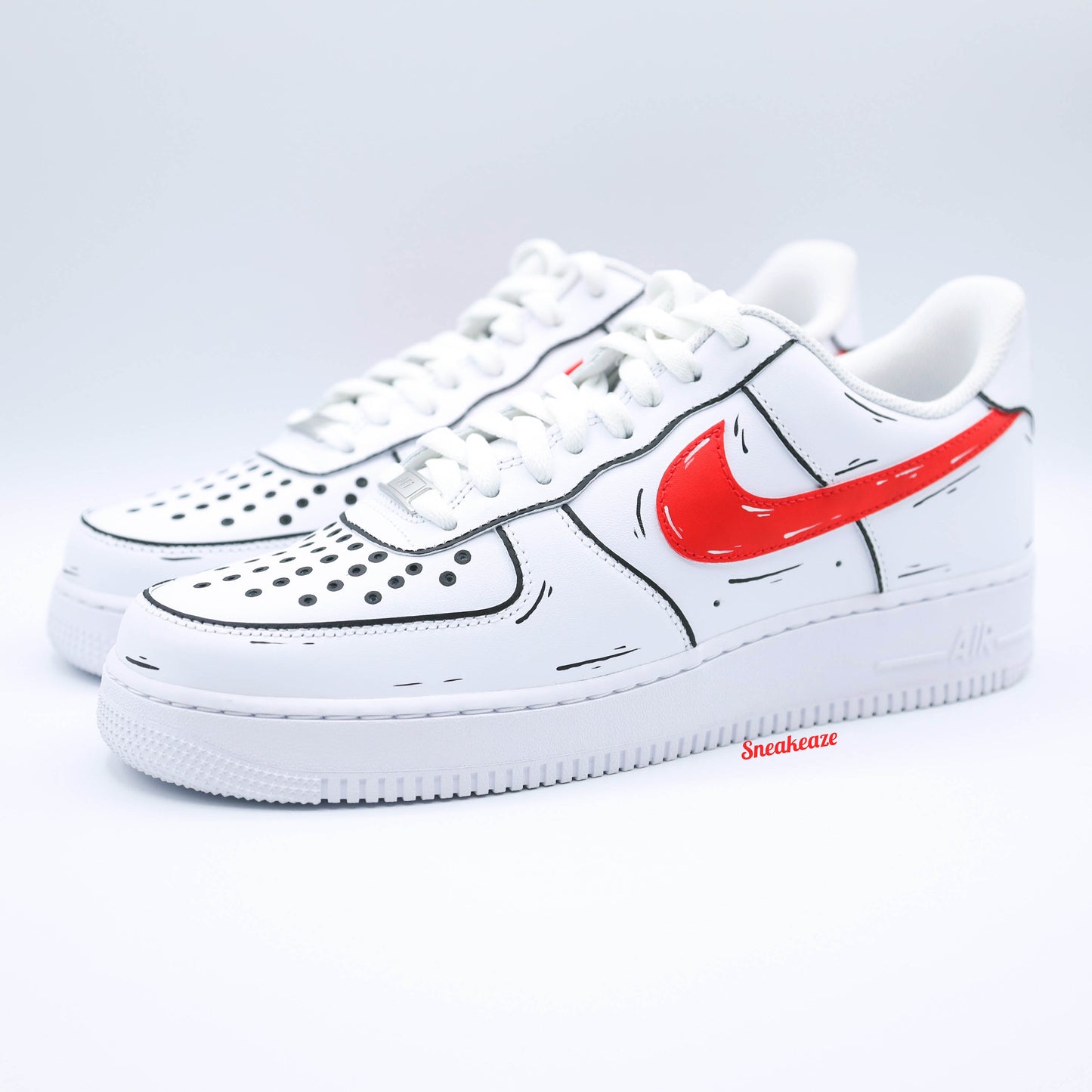 Color sketch (couleur au choix) - Air Force 1 custom