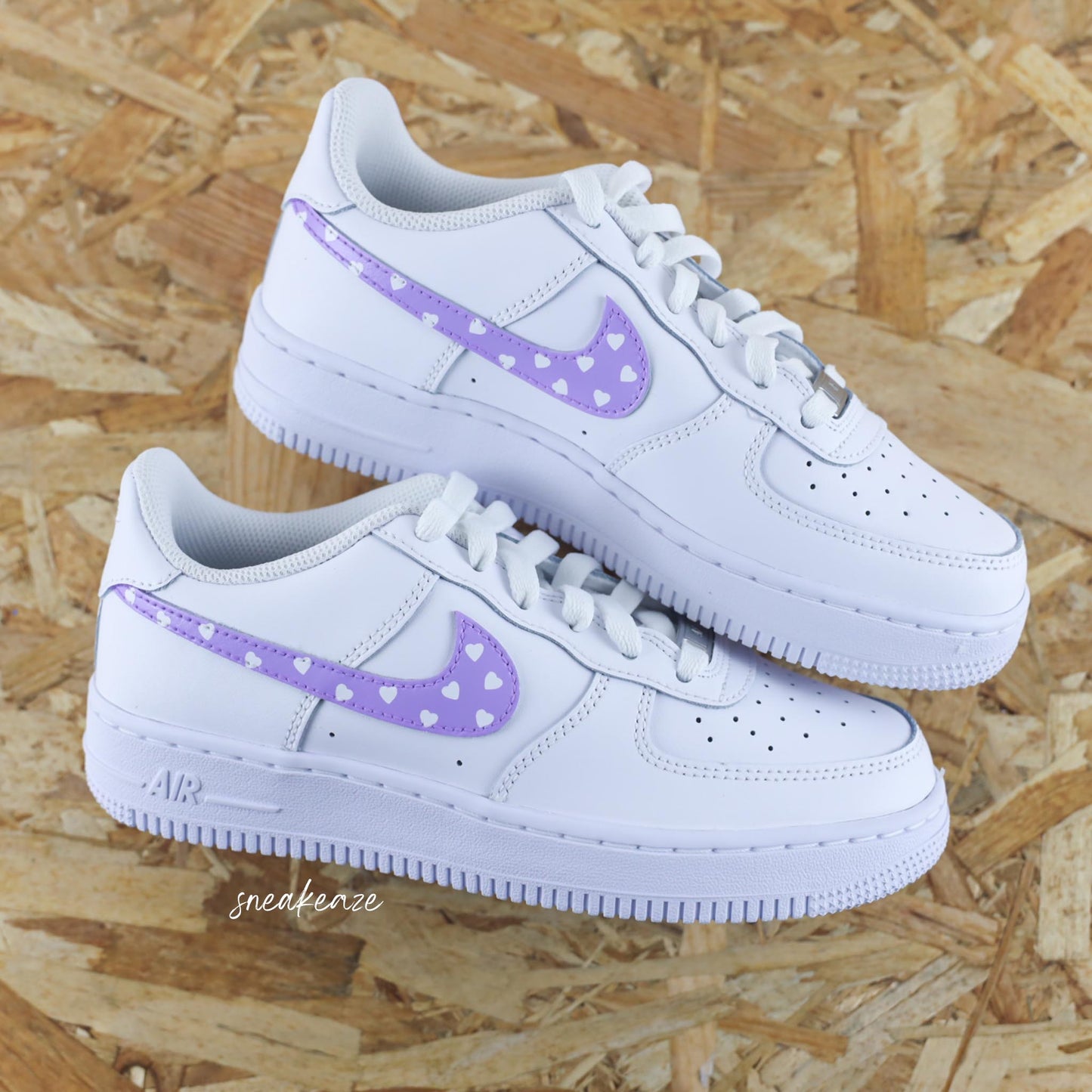 nike air force 1 custom beige coeurs heart st valentin sneakers pastel sneakeaze nike air force 1 custom beige coeurs heart st valentin sneakers pastel sneakeaze