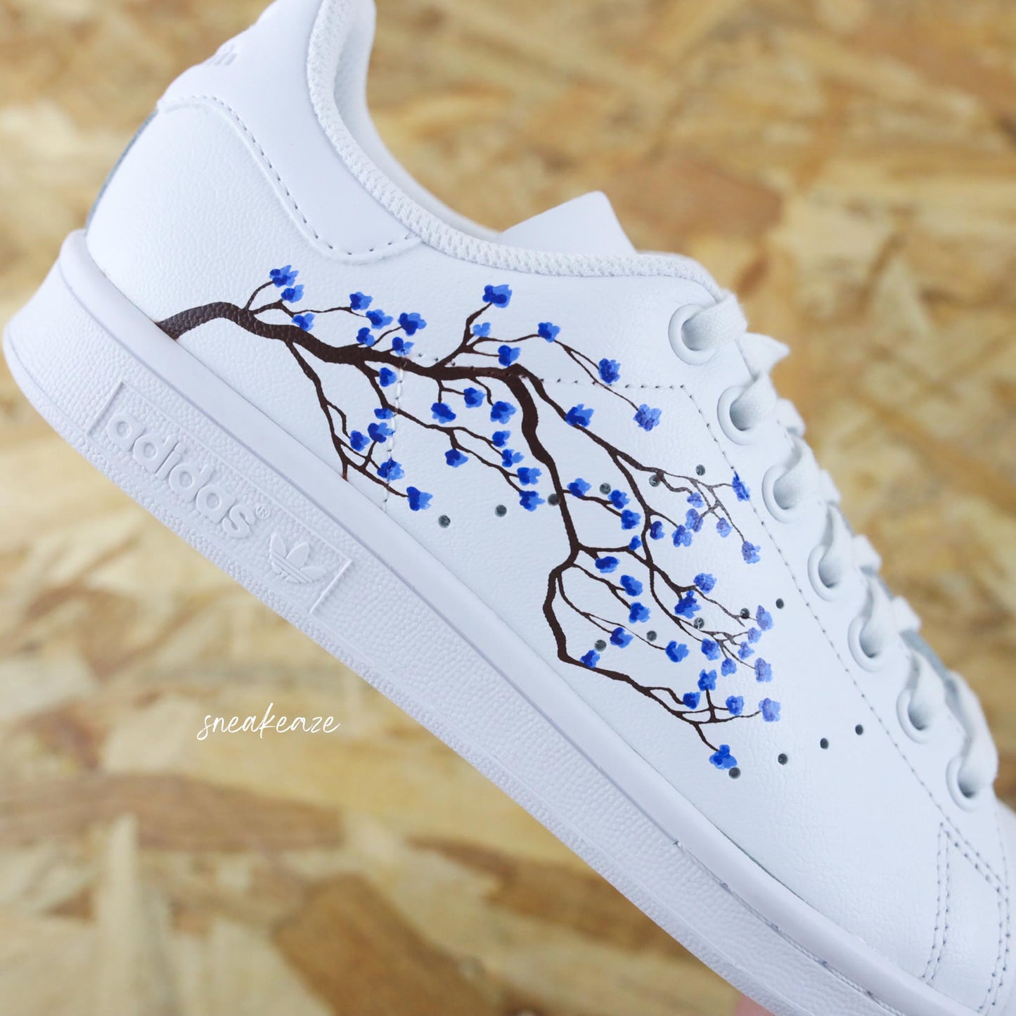 Sakura Cherry Blossom (couleur au choix) - Stan Smith custom - SNEAKEAZE CUSTOMS