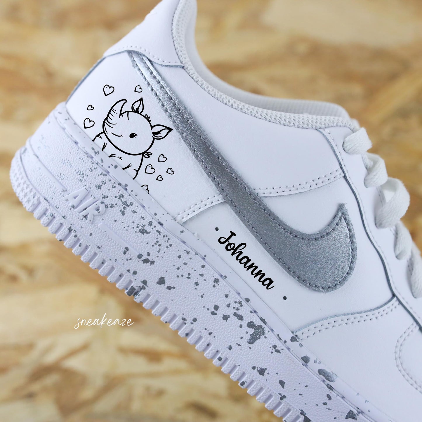Lion prénom - Air Force 1 custom