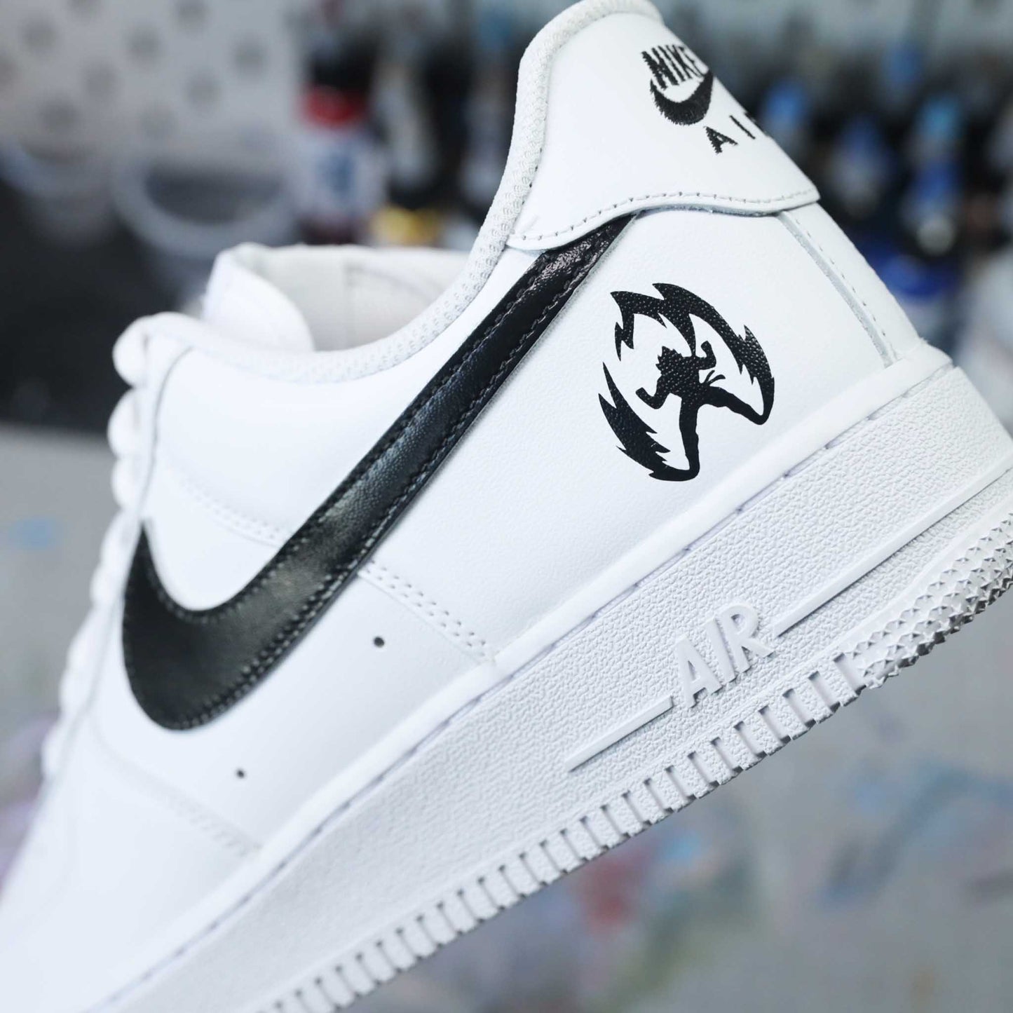 nike air force 1 custom dbz manga dragon ball z san goku af1 sneakers sneakeaze