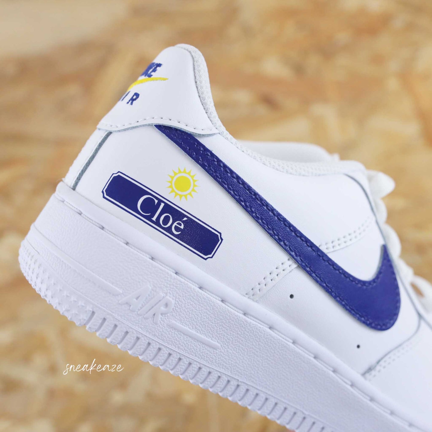 nike air force 1 custom ricard pastis apéro af1 soleil provence sud sneakers sneakeaze