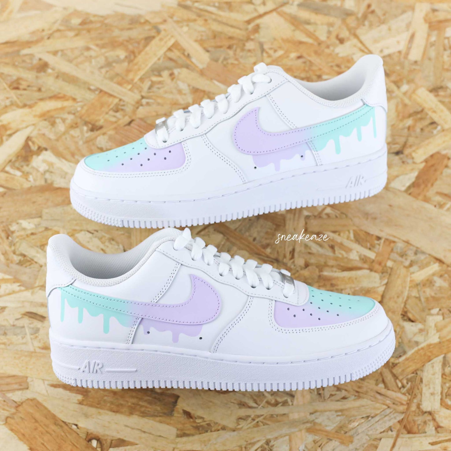 Pastel Drip - Air Force 1 custom