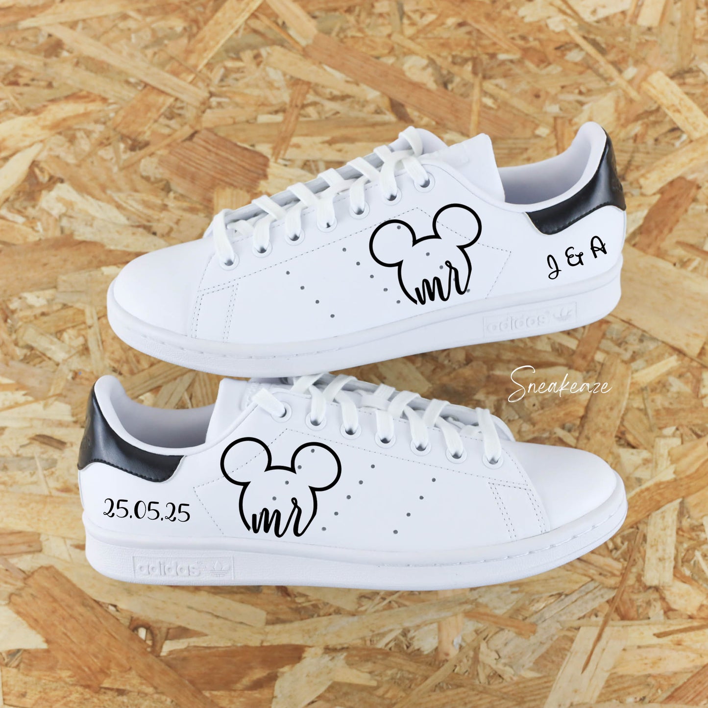 Mickey Mr - Stan Smith custom mariage