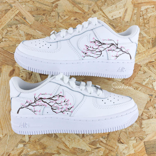 Sakura cherry blossom - Air force 1 custom (enfant)