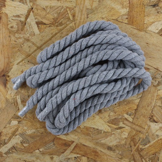 Lacets pour modèle nike air force 1 custom Rope Laces - gros lacets corde couleur gris