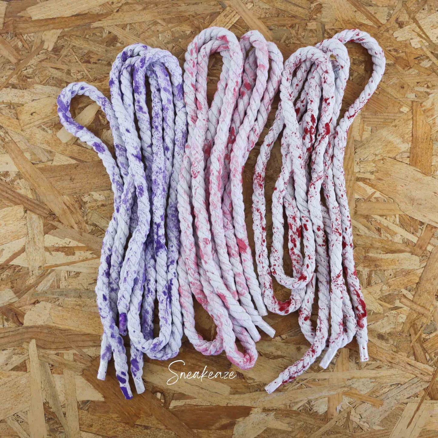 Pack de gros lacets corde pour modèle Rope Laces