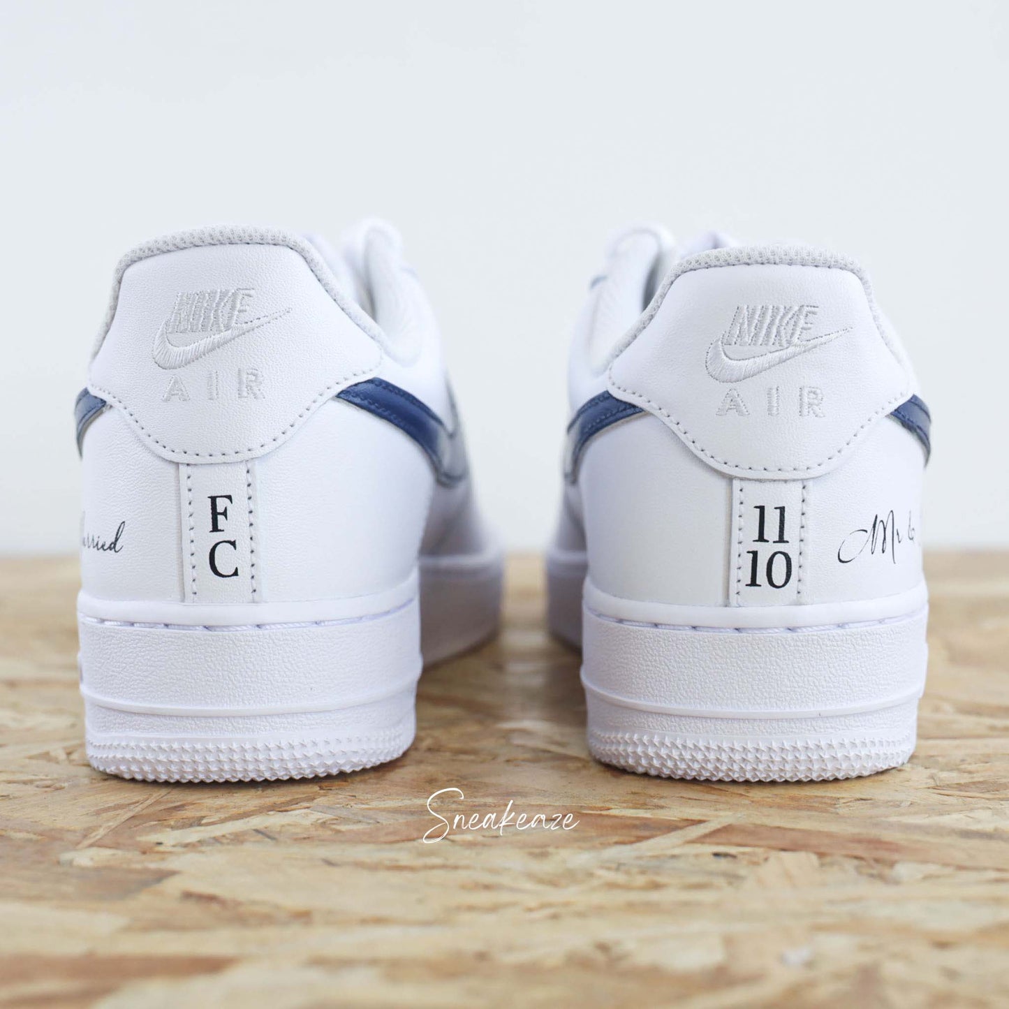 Just Married (couleur au choix) - Air Force 1 custom