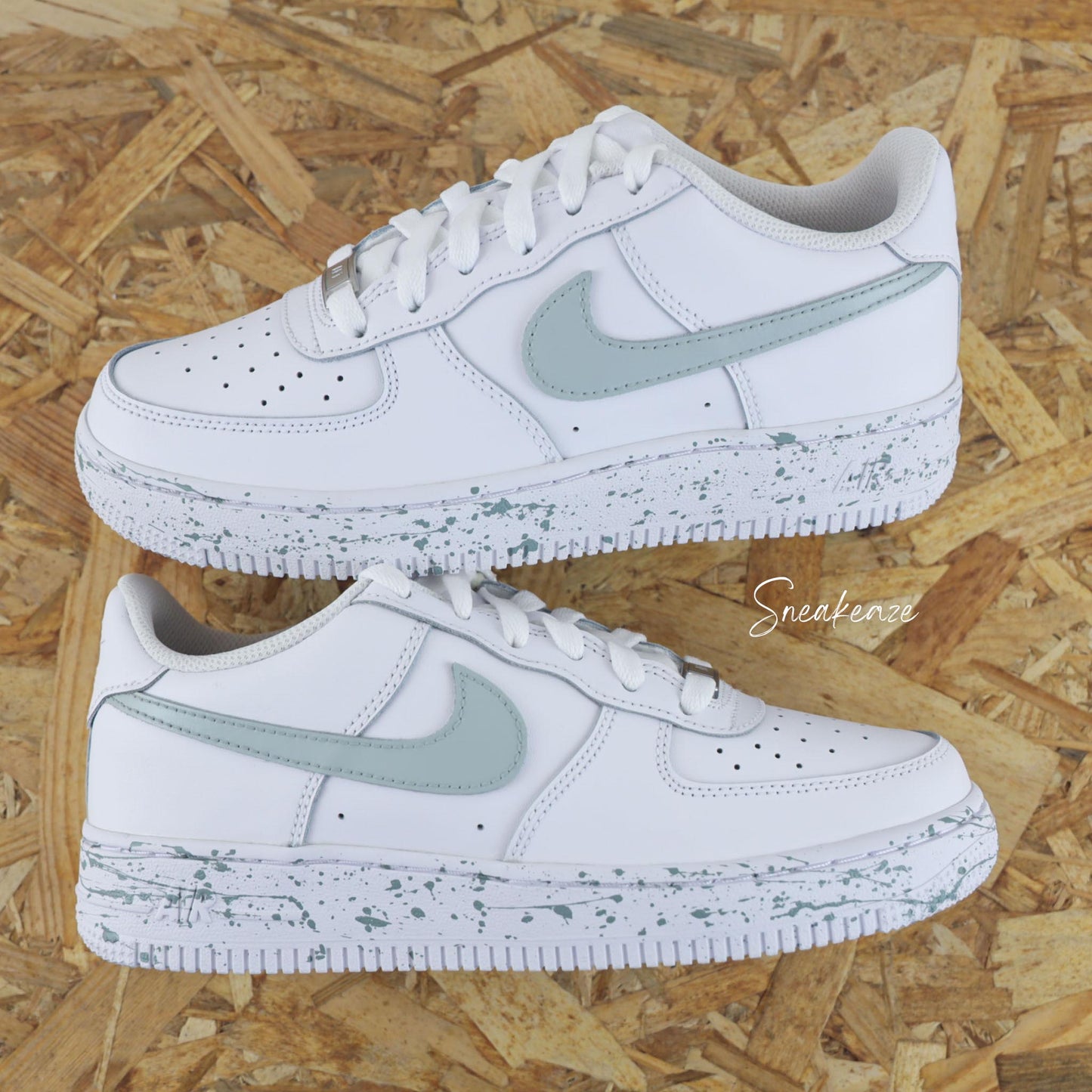 Color splash (couleur au choix) - Air Force 1 custom - SNEAKEAZE CUSTOMS
