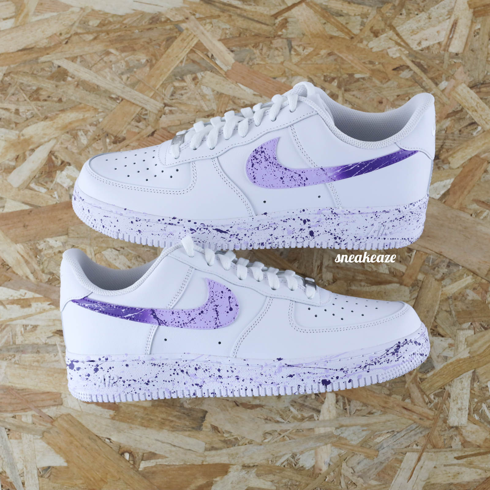 Nike Air Force Custom Splash – SNEAKEAZE CUSTOMS