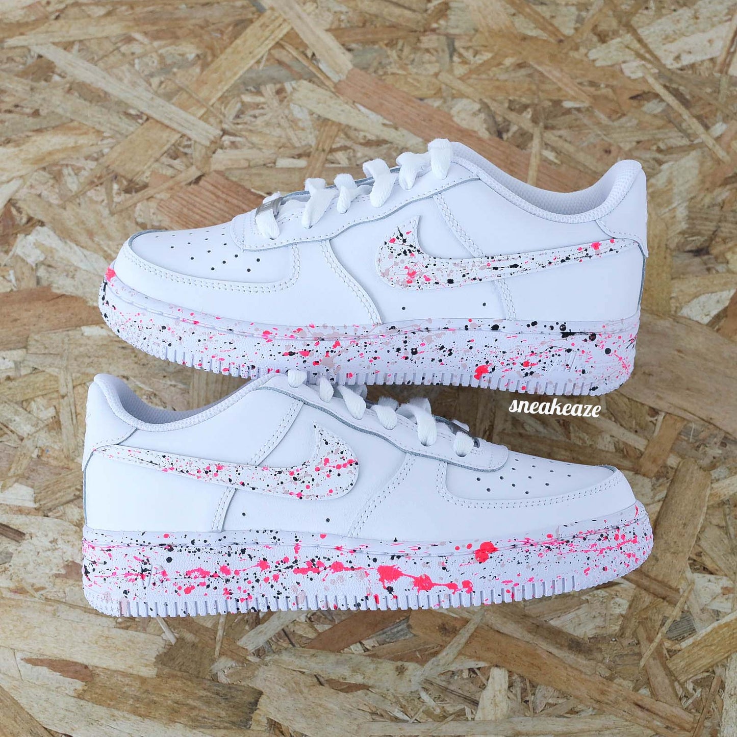 Splash - Air Force 1 custom - SNEAKEAZE CUSTOMS