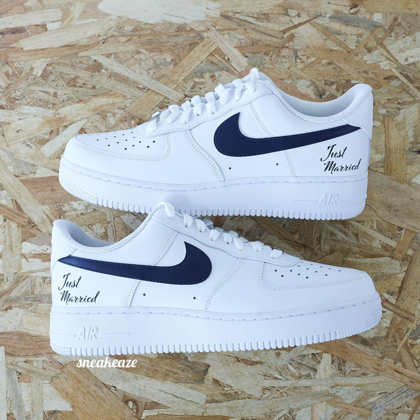 Just Married - Air Force 1 custom