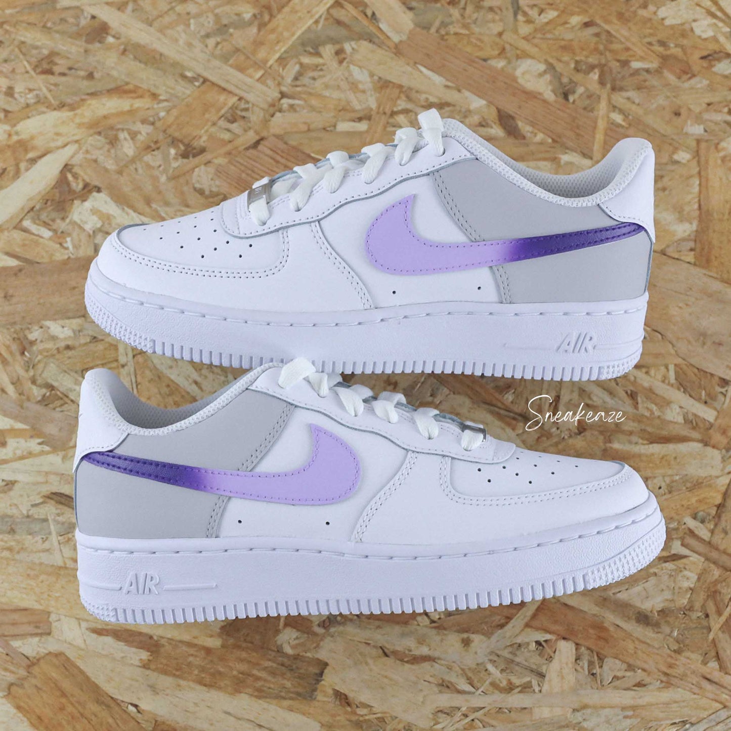Color Block dégradé (couleur au choix) - Air Force 1 custom