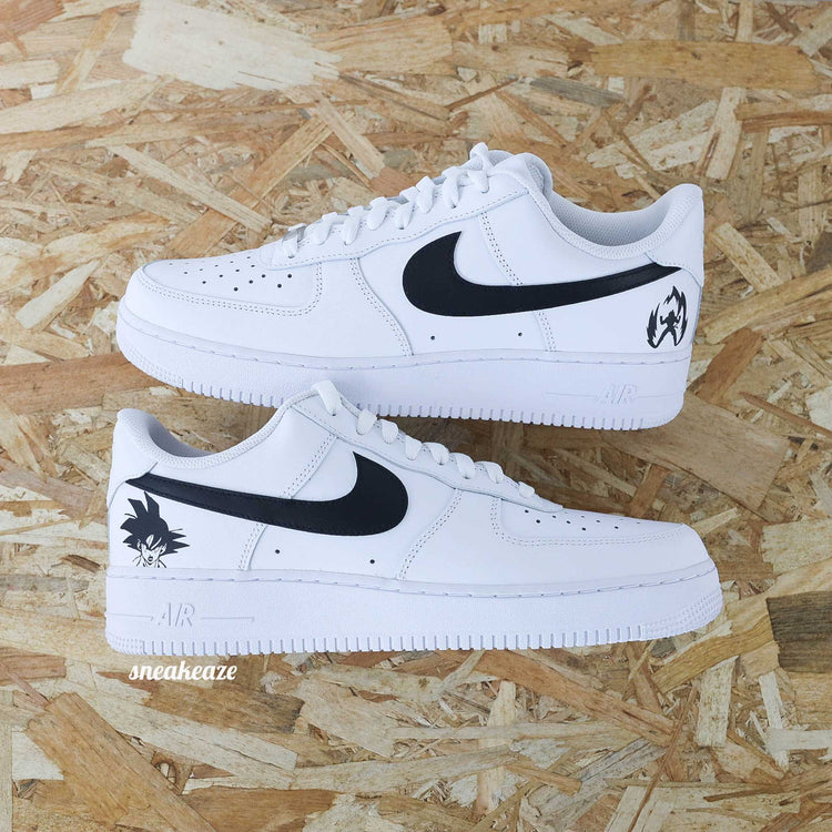 nike air force 1 custom dbz manga dragon ball z san goku af1 sneakers sneakeaze