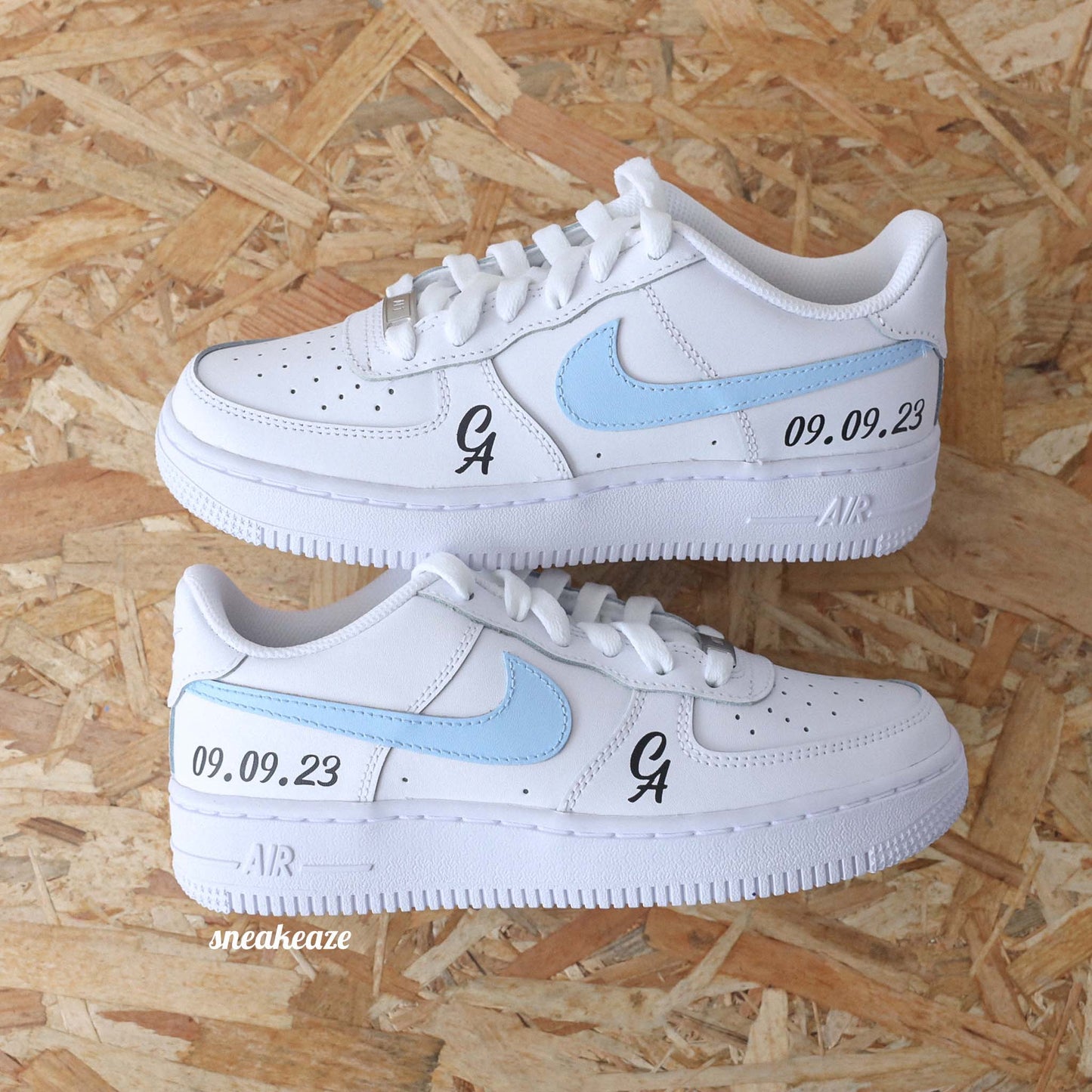 Wedding Swoosh - Air Force 1 custom