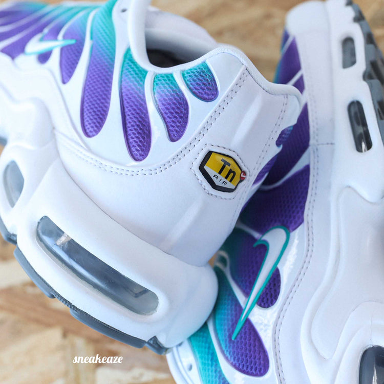 Sneakers Nike Air Max Plus tuned (TN) custom aqua Purple sneakeaze custom skz