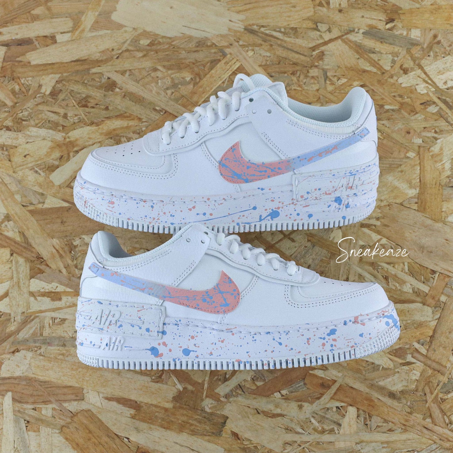 Splash dégradé - Air Force 1 Shadow custom