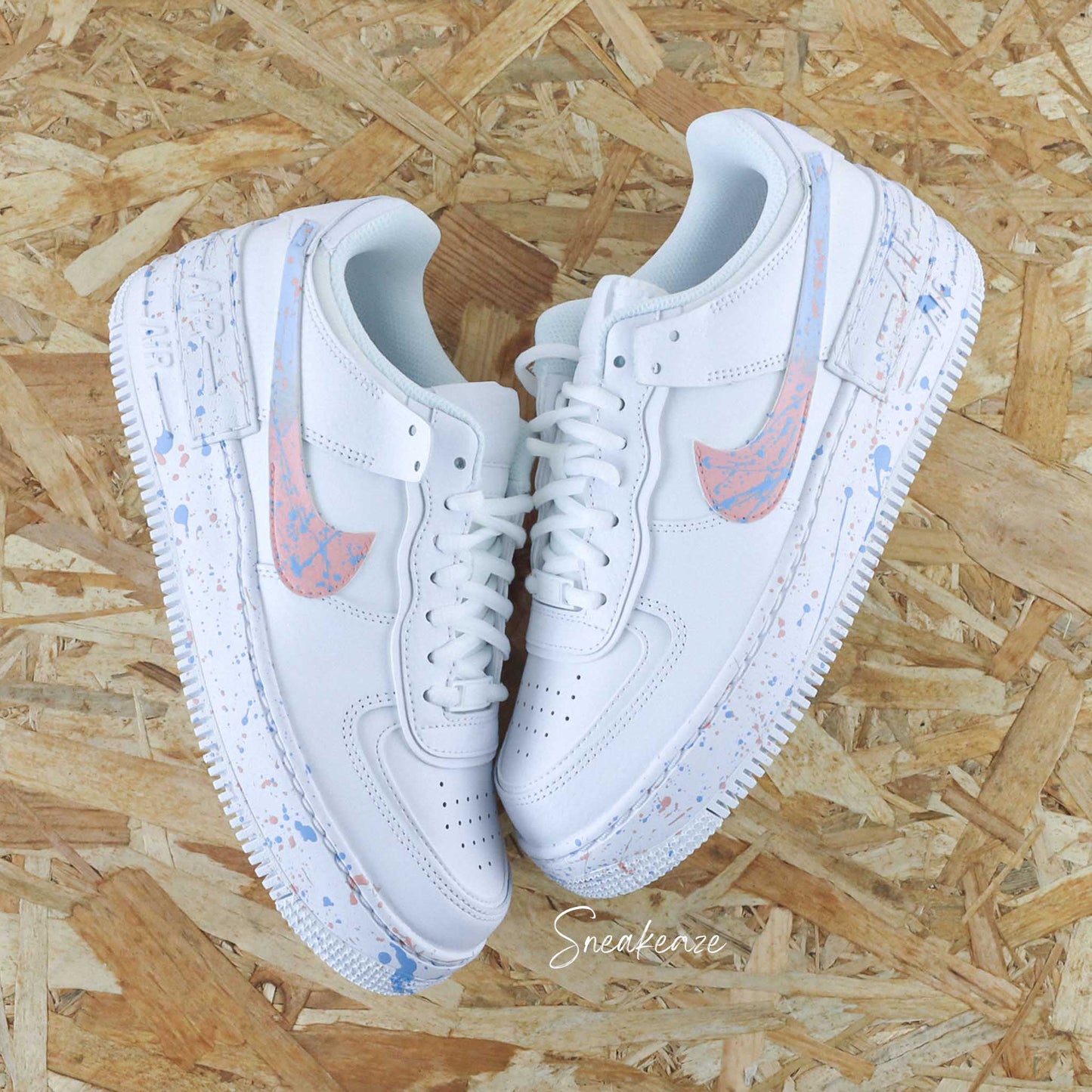 Splash dégradé - Air Force 1 Shadow custom