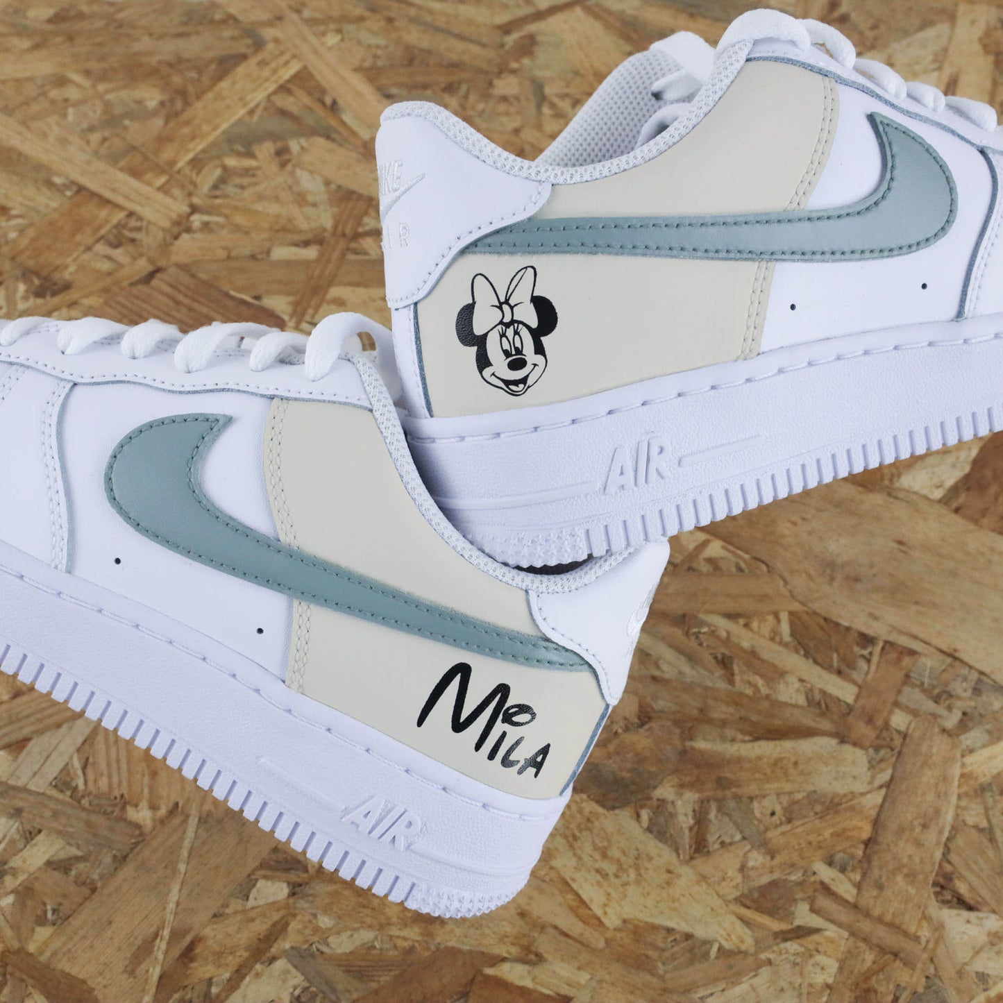 Minnie color block - Air Force 1 custom