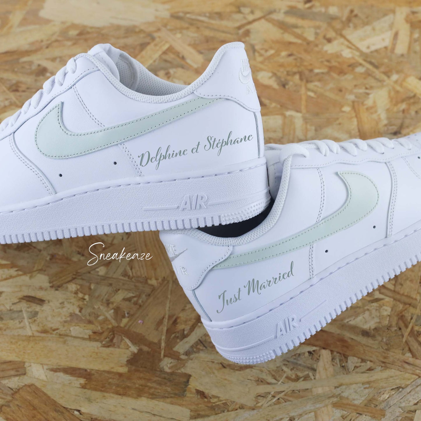 Just Married - Air Force 1 custom