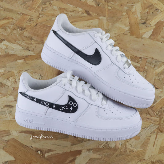 nike air force 1 custom harry potter sorcier poudlard sneakers af1 sneakeaze
