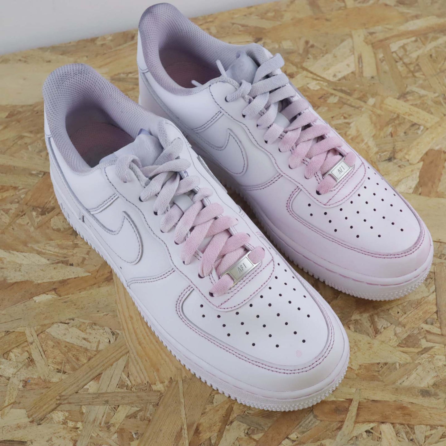nike air force 1 custom violet lila sneakers custom homme af1 personnalisable pastel nike homme pas cher