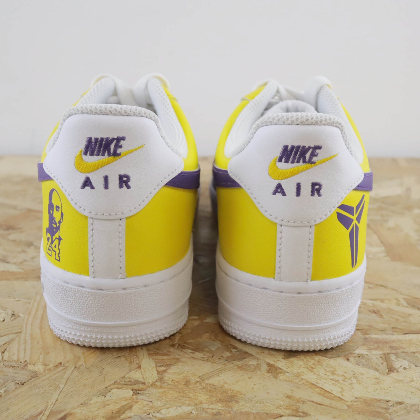 nike air force 1 custom lakers kobe bryant sneakers custom nba pour homme nike af1 pas cher sneakers lebron james king 23