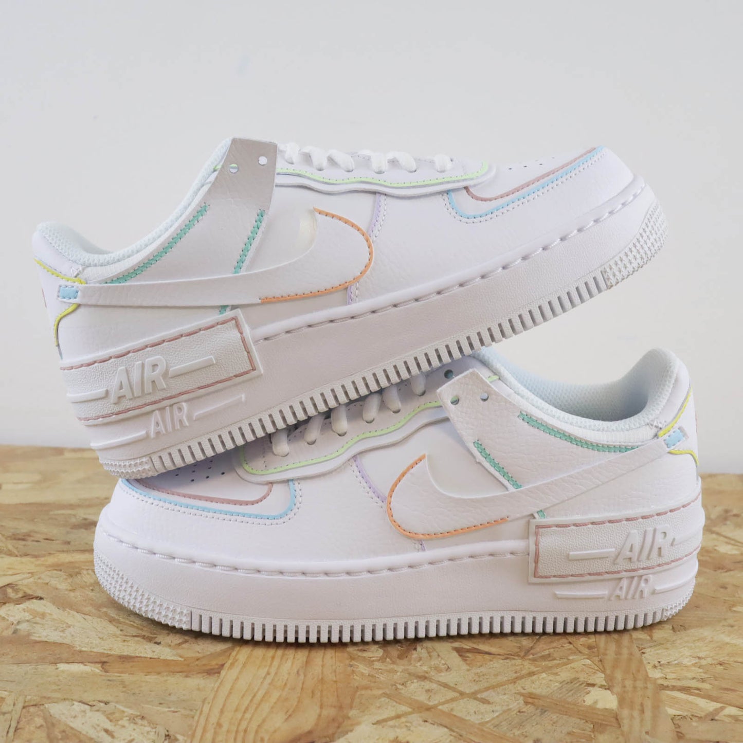 nike air force 1 custom pastel sneakers personnalisé en solde nike pour femme pas cher af1 personnalisable