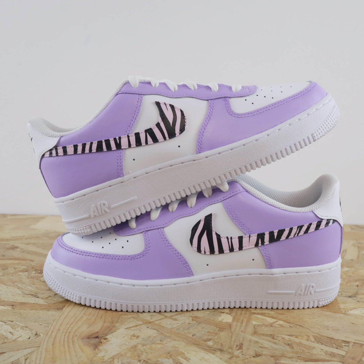 nike air force 1 custom pastel nike violette pour femme baskets personnalisé pas cher nike lila en solde