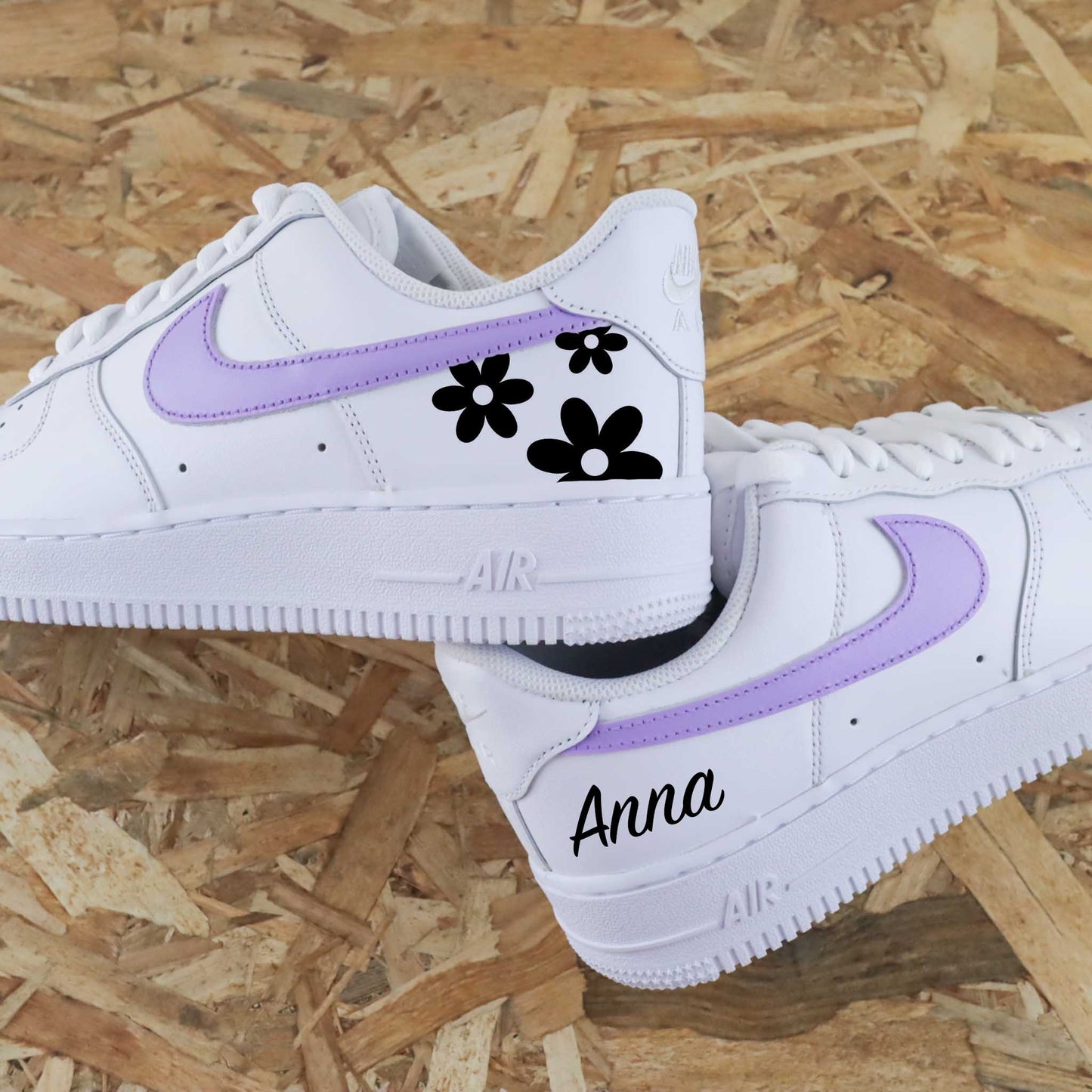 Fleur prénom - Air Force 1 custom