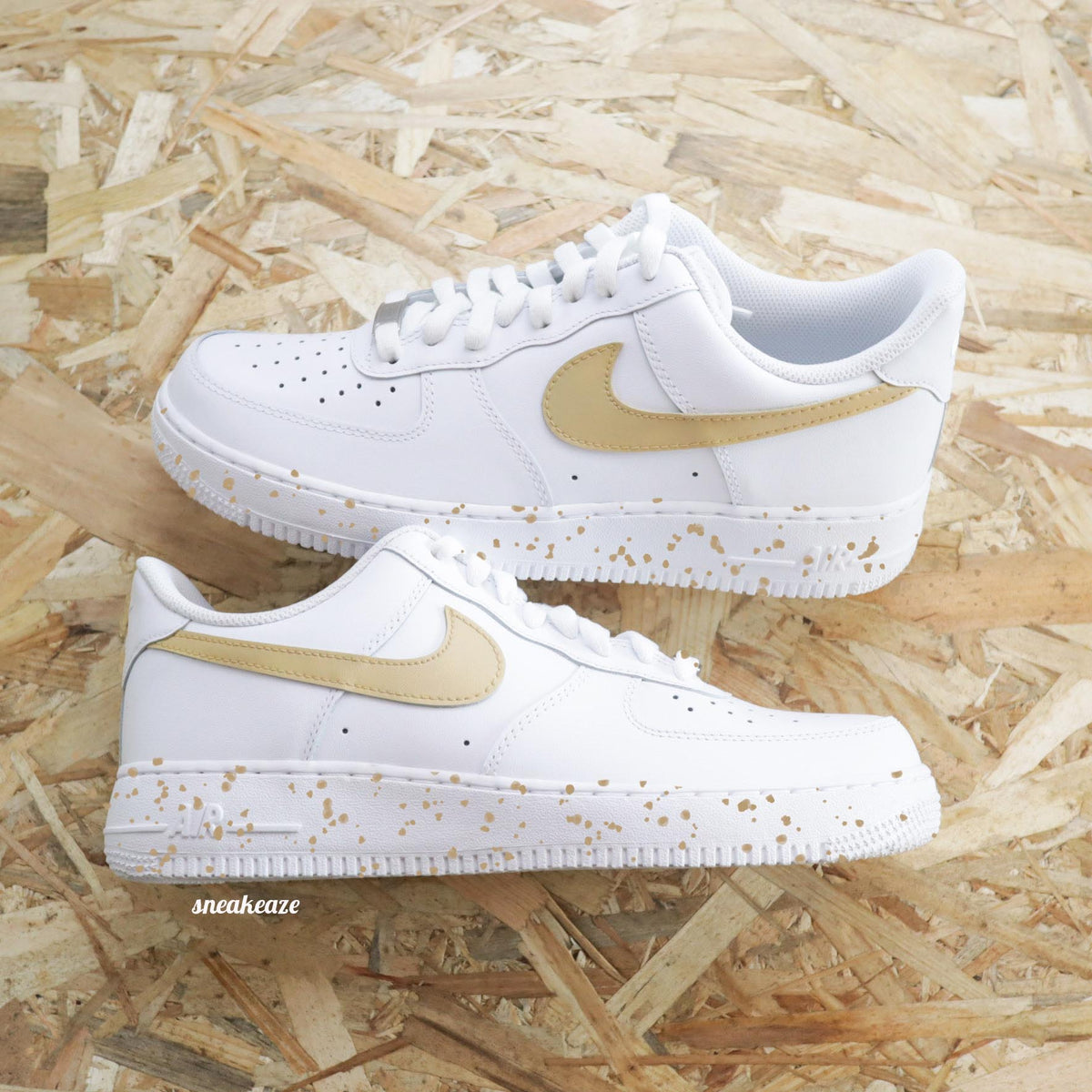 Color splash (couleur au choix) - Air Force 1 custom - SNEAKEAZE CUSTOMS