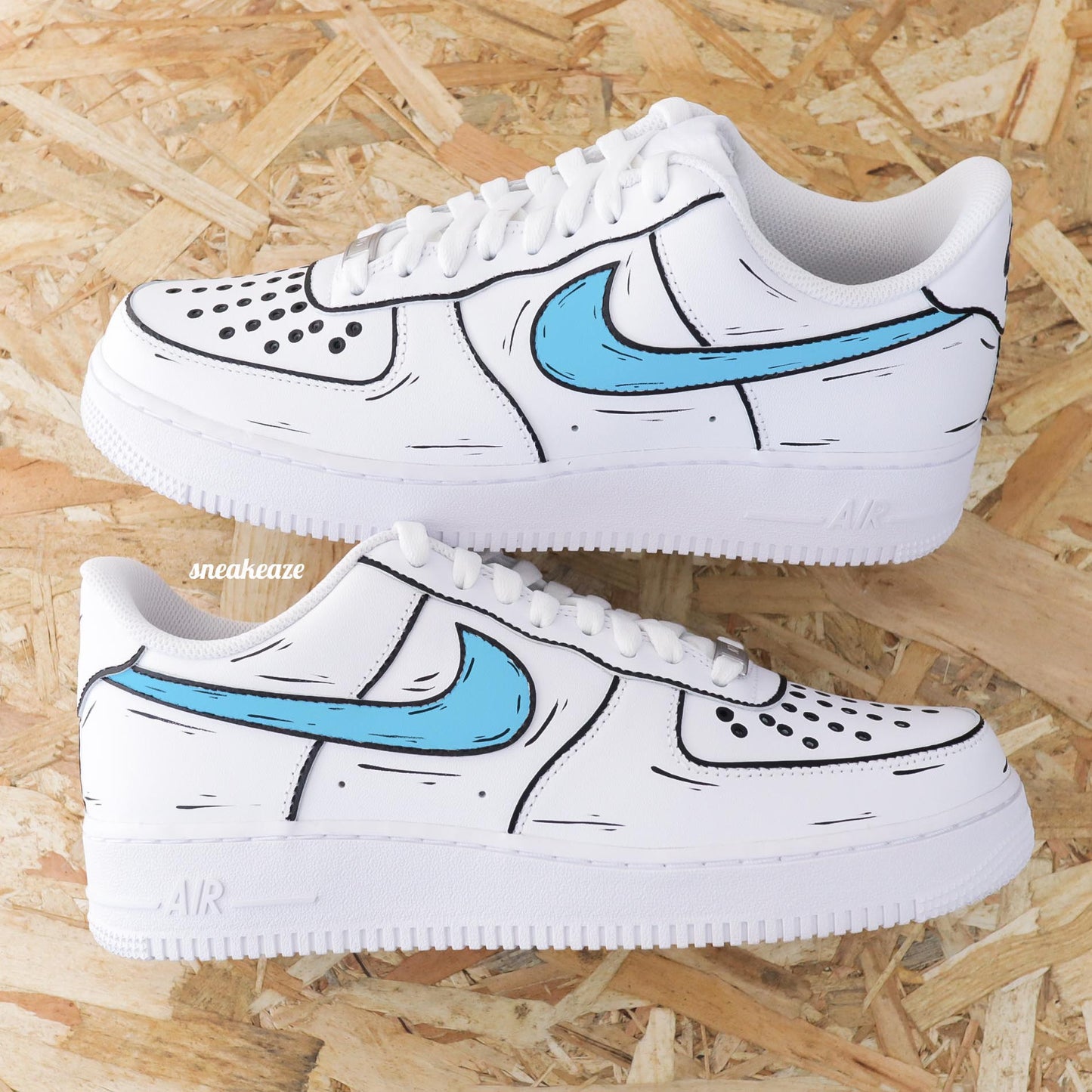 Color sketch (couleur au choix) - Air Force 1 custom