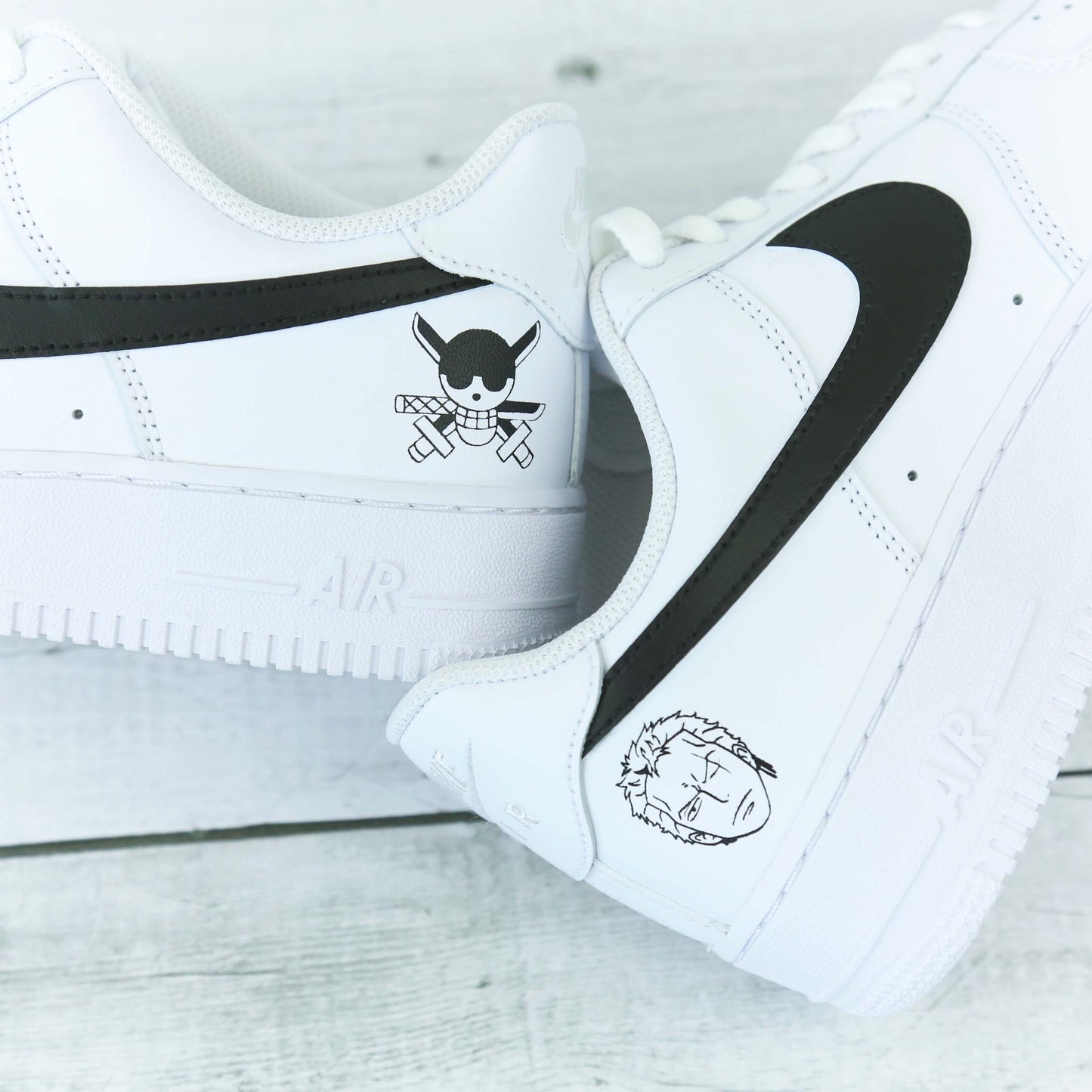 Luffy (personnage au choix) - Air Force 1 custom - SNEAKEAZE CUSTOMS