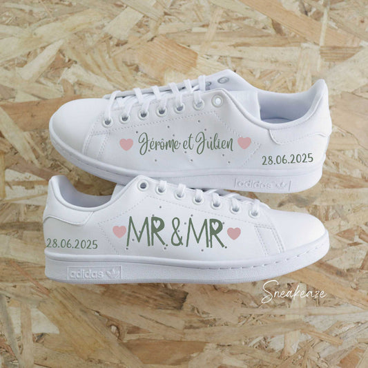Mr & Mr - Stan Smith custom mariage