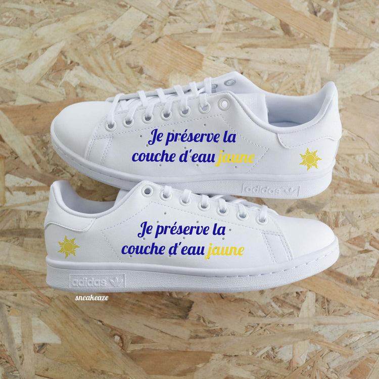 Pastis - Stan Smith custom - SNEAKEAZE CUSTOMS