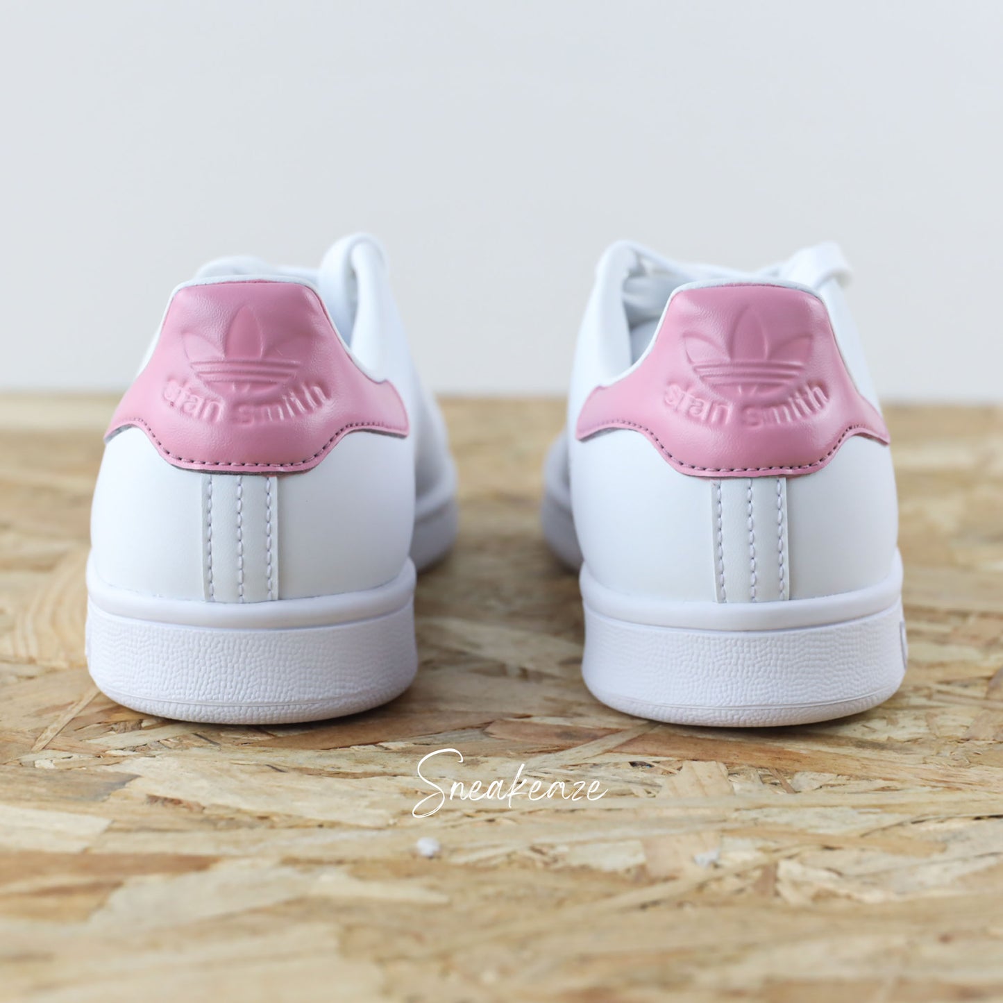 Papillon et coeur - Stan Smith custom mariage