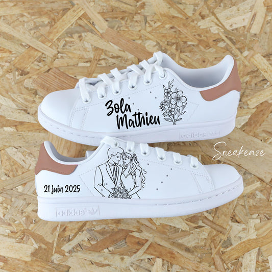 Bouquet de la marié - Stan Smith custom mariage