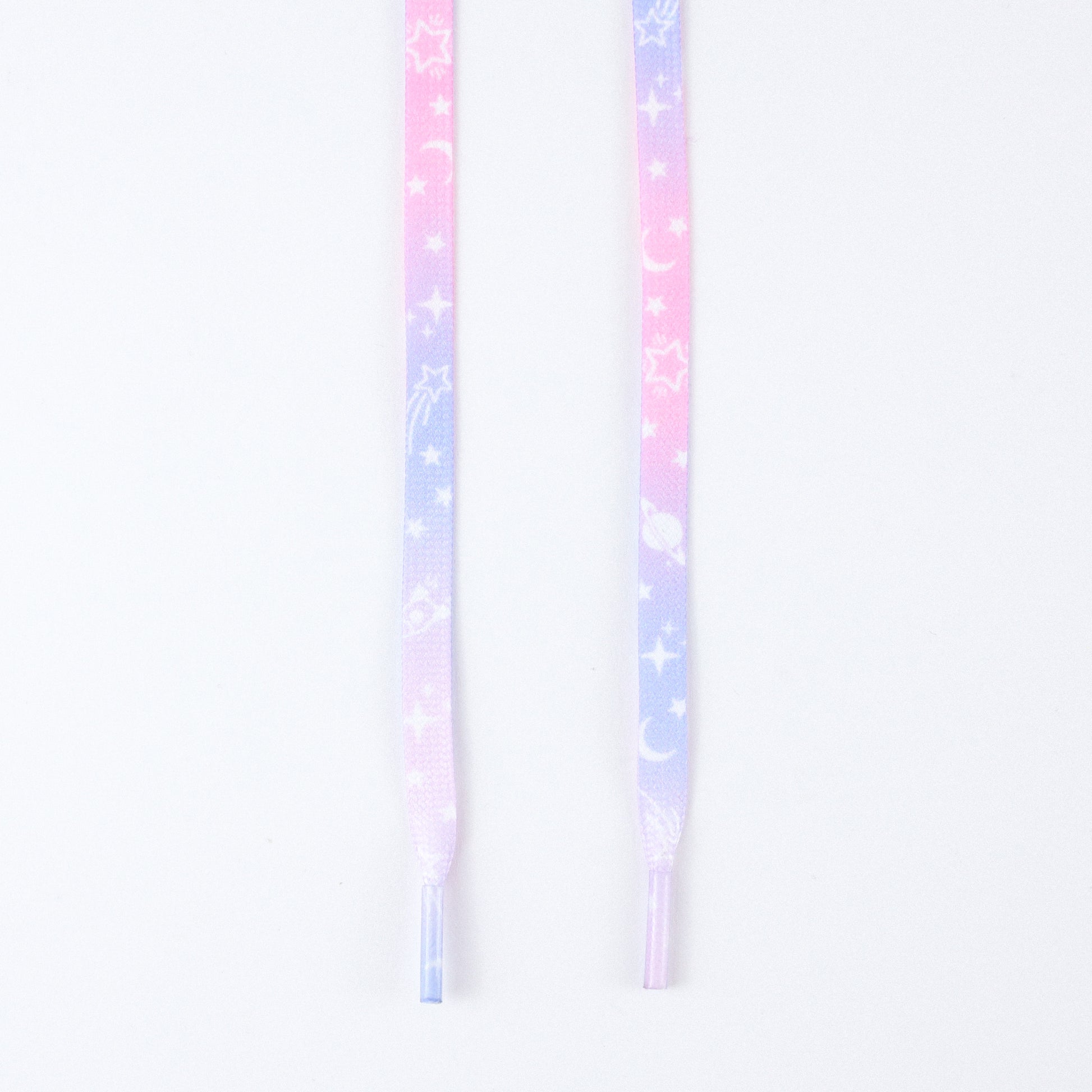 Lacets plats - galaxy pastel - SNEAKEAZE CUSTOMS