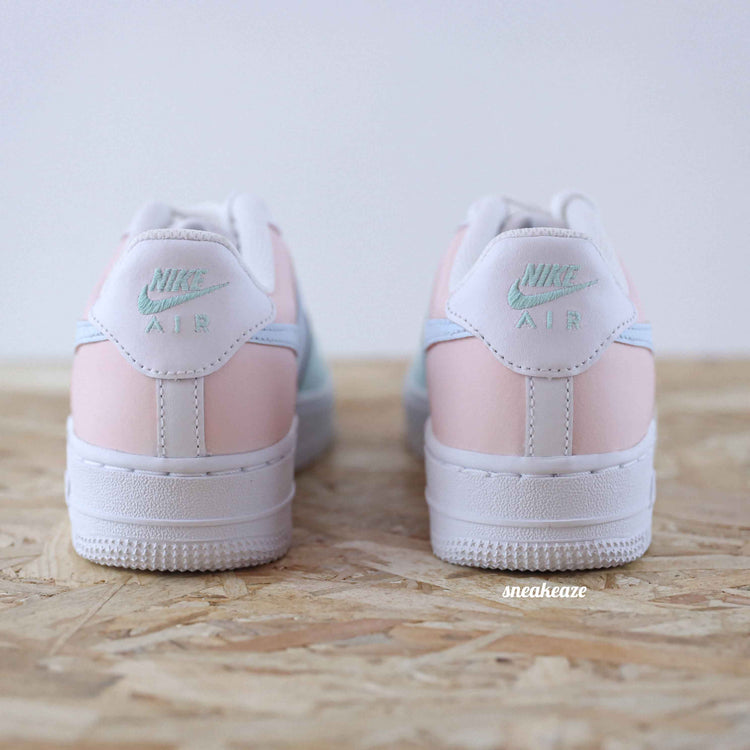Nike Air Force 1 custom Pastel Vibes - Sneakeaze Customs SKZ