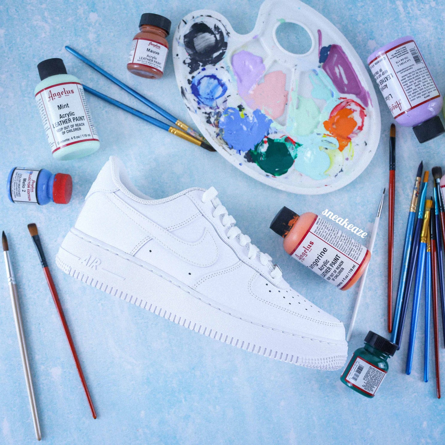 Custom sur-mesure - Air force 1 custom - SNEAKEAZE CUSTOMS