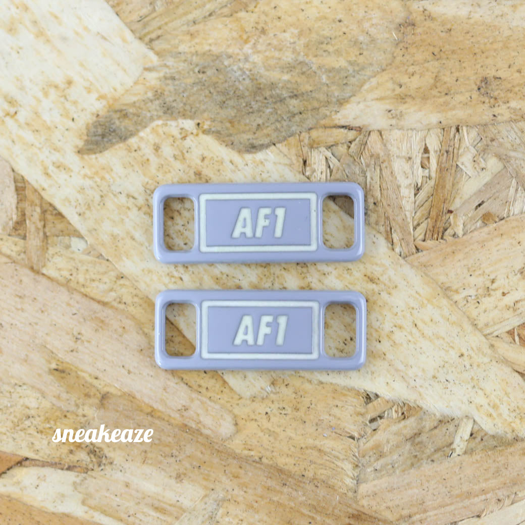 Boucles de lacets pour air force 1 custom phosphorescent - SNEAKEAZE CUSTOMS