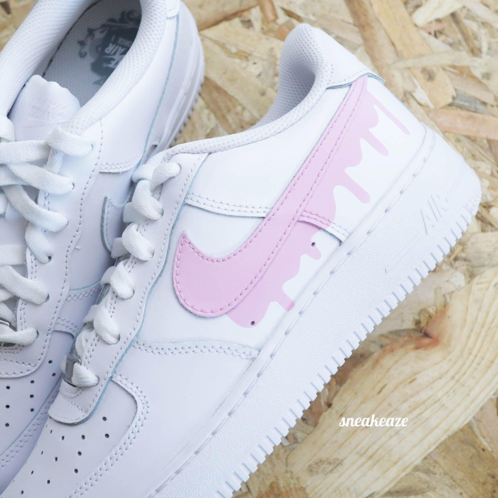 Color Drip Air Force 1 custom