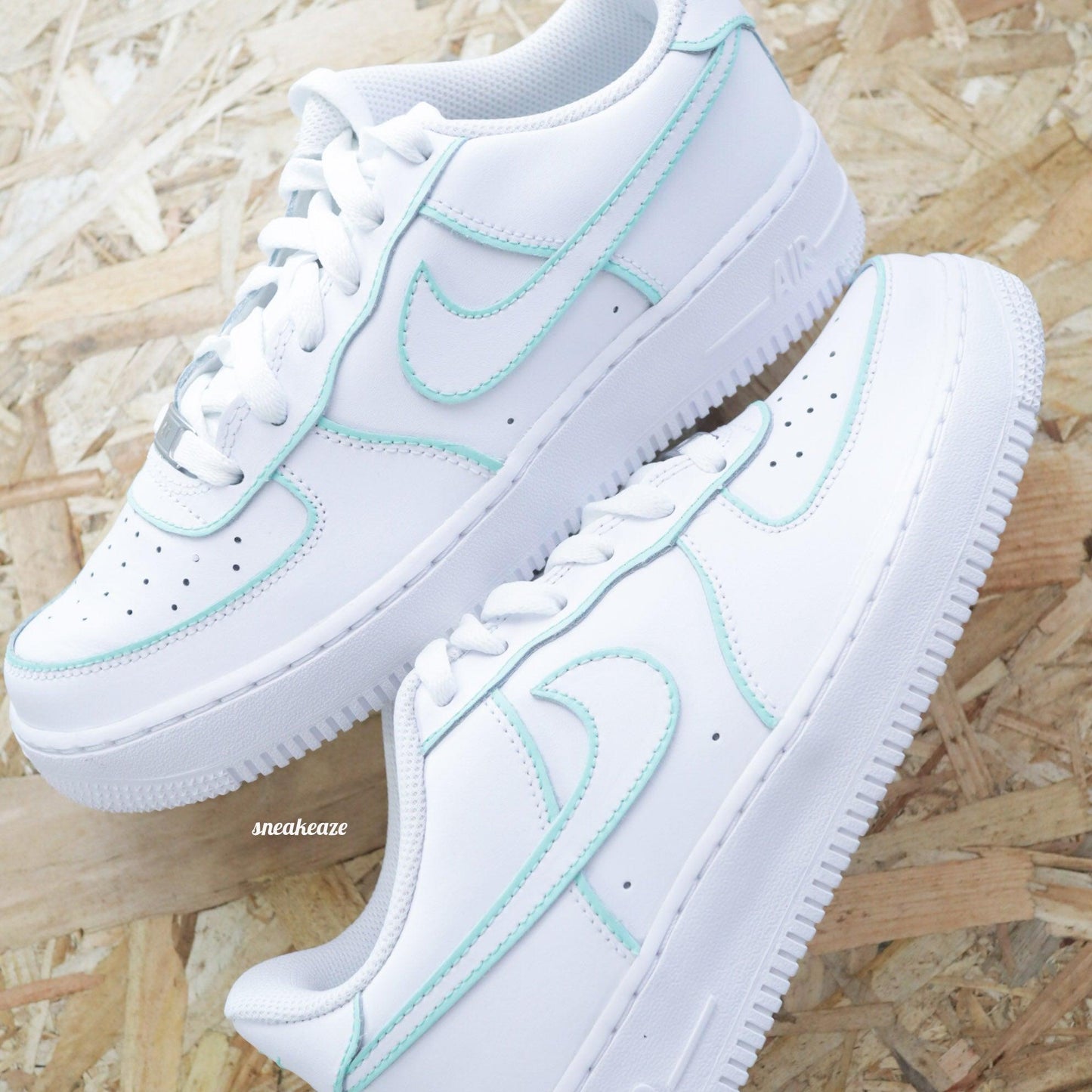 nike air force 1 custom lines outline sneakers af1 fashion sneakeaze