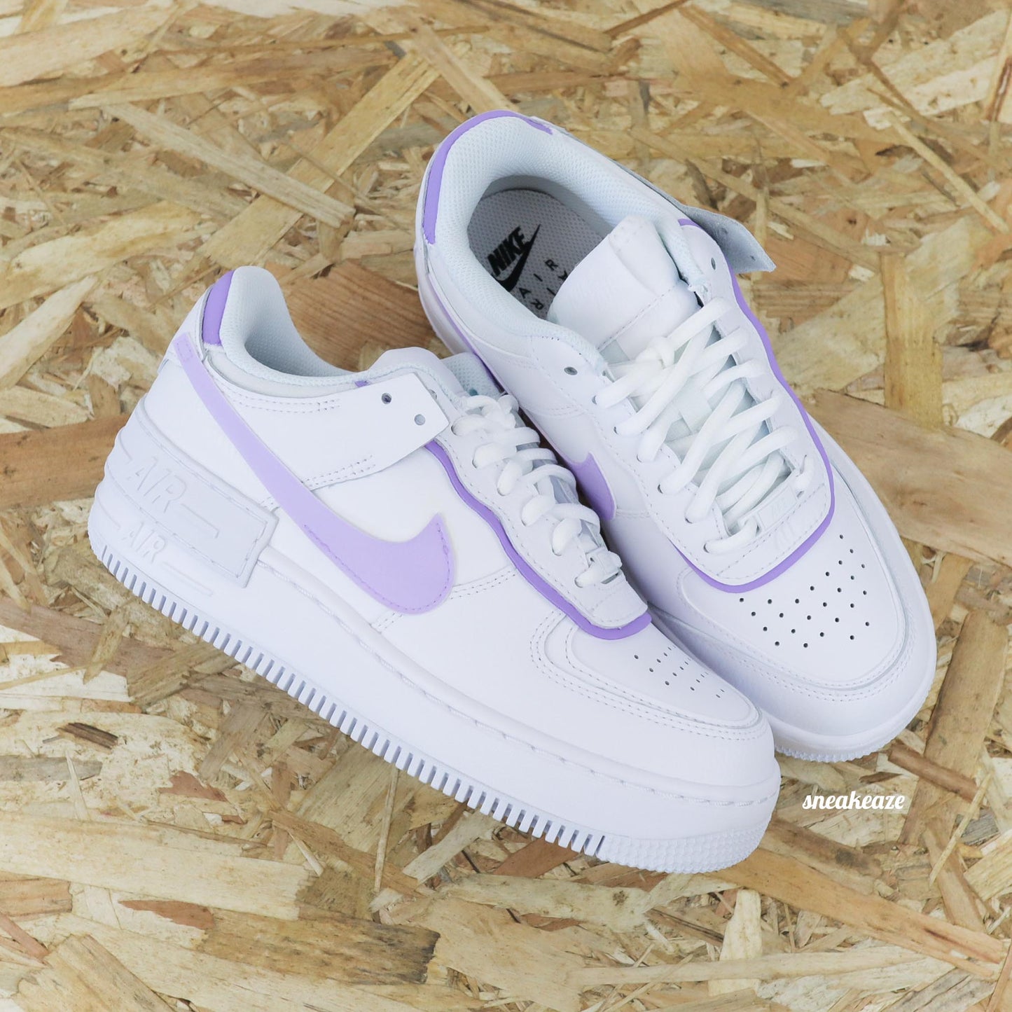 Pastel Tones - Air Force 1 Shadow custom - SNEAKEAZE CUSTOMS