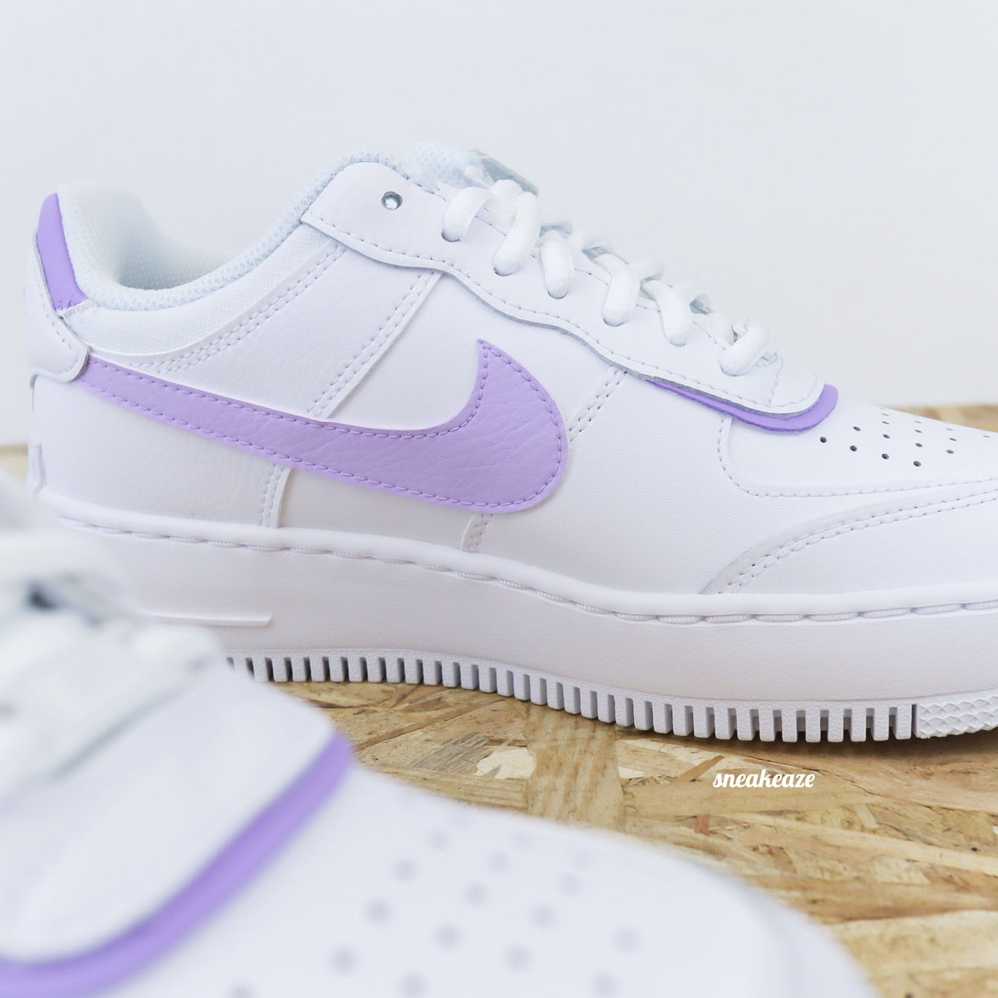 Pastel Tones - Air Force 1 Shadow custom - SNEAKEAZE CUSTOMS
