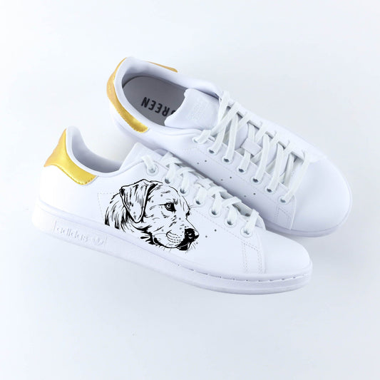 adidas stan smith personnalisée chien labrador