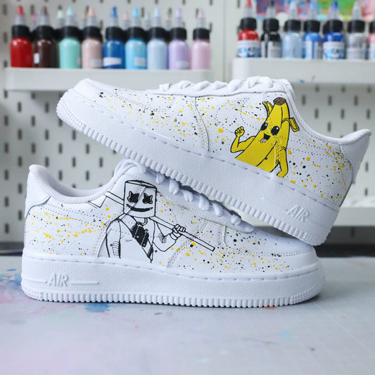 nike air force 1 custom fortnite baskets custom sneakers personnalisé nike personnalisé air force custom 