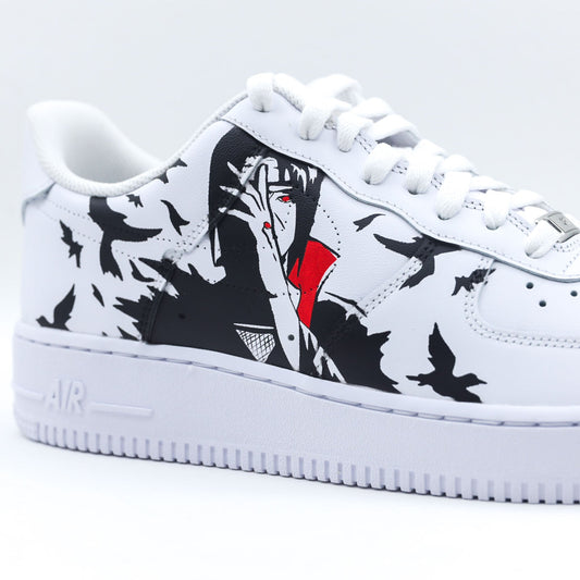 chaussure personnalisée manga naruto itachi uchiwa