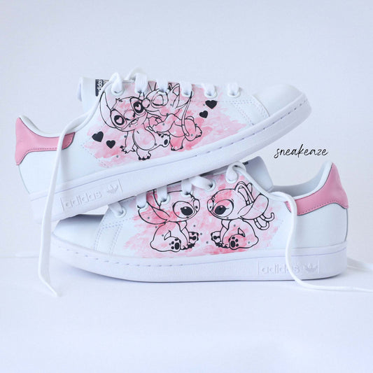 adidas stan smith custom lilo & stitch nike air force 1 custom